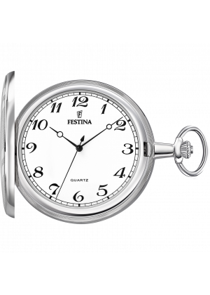Reloj de bolsillo para hombre festina pocket f2022/1 con esfera blanca