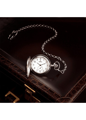 Reloj de bolsillo para hombre festina pocket f2026/1 con esfera blanca