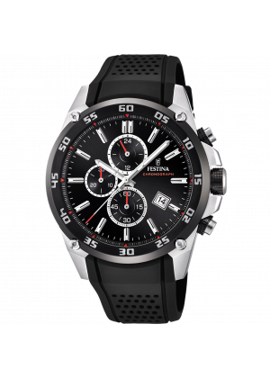 Reloj de hombre festina the originals f20330/5 con esfera negra