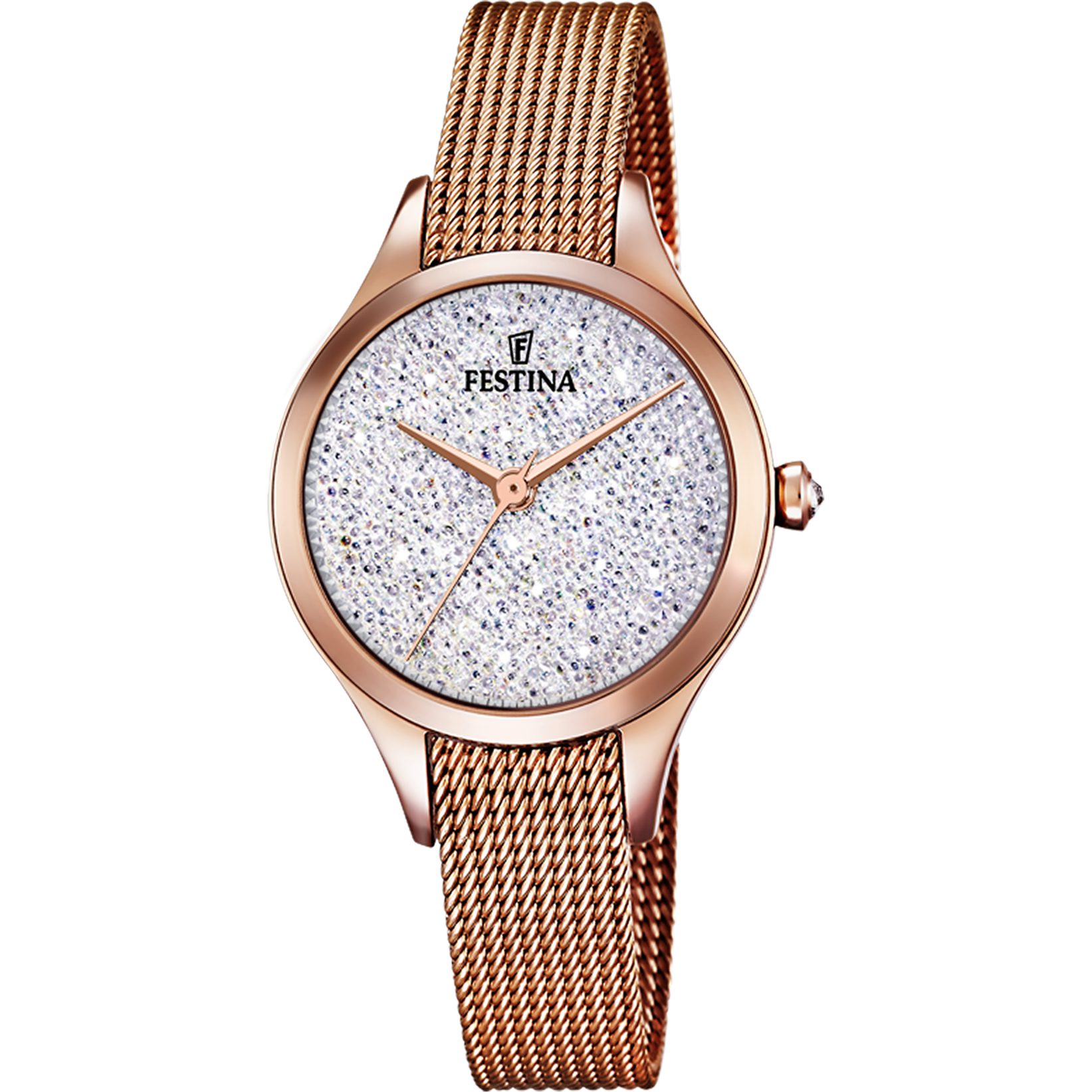 RELOJ FESTINA MADEMOISELLE PLATA CORREA DE ACERO MUJER F20338/1