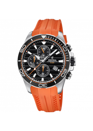 Reloj de hombre festina f20370/4 con esfera negra