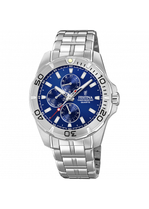 Reloj de hombre festina multifunción f20445/2 con esfera azul