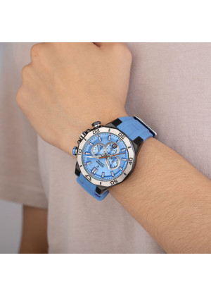Reloj de hombre festina chrono sport f20450/6 con esfera azul