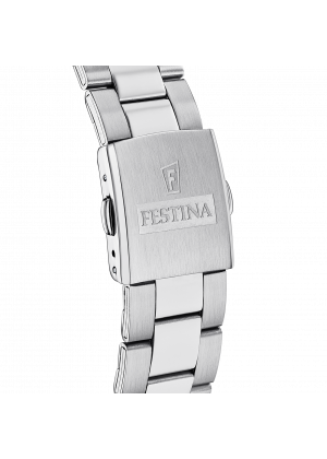 Reloj de hombre festina timeless chronograph f16820/a con esfera azul