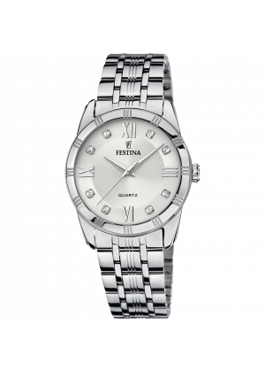 Reloj de mujer festina mademoiselle f16940/a con esfera plateada