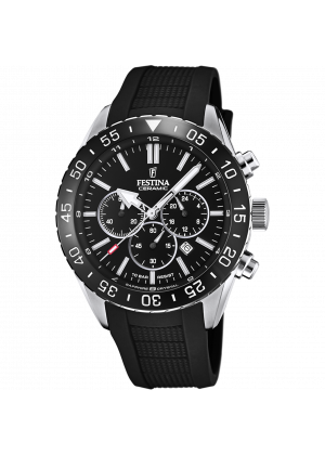 Reloj de hombre festina ceramic f20515/2 con esfera negra