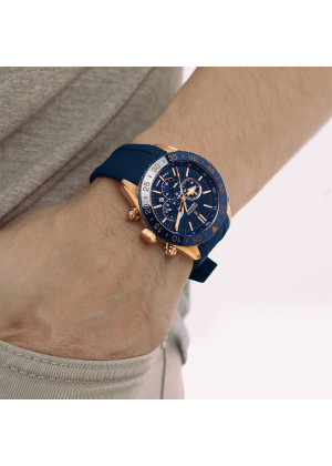 Reloj de hombre festina ceramic f20516/1 con esfera azul