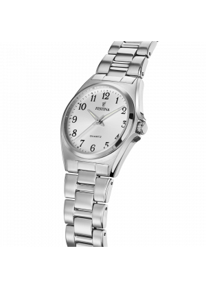 Reloj de mujer festina classics f20553/1 con esfera blanca