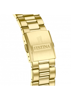 Reloj de hombre festina classics f20555/2 con esfera blanca