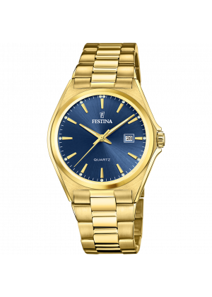 Reloj de hombre festina classics f20555/4 con esfera azul