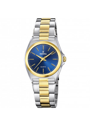 Reloj de mujer festina classics f20556/4 con esfera azul