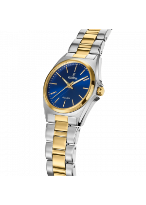 Reloj de mujer festina classics f20556/4 con esfera azul