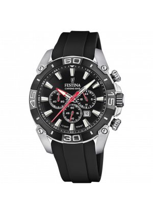 Reloj de hombre festina chrono bike f20544/1 con esfera negra