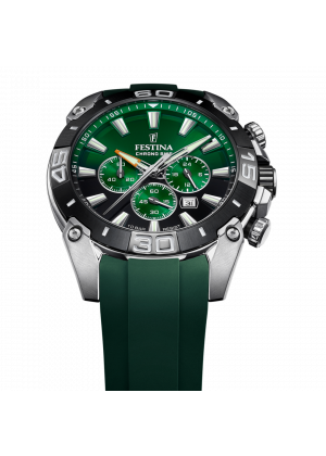 Reloj de hombre festina chrono bike f20544/3 con esfera verde