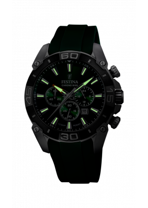 Reloj de hombre festina chrono bike f20544/3 con esfera verde