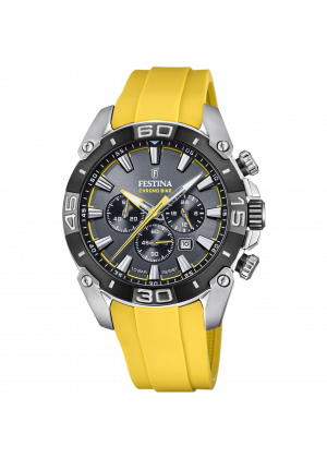 Reloj de hombre festina chrono bike f20544/7 con esfera gris