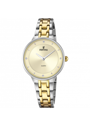 Reloj de mujer festina mademoiselle f20625/2 con esfera beige