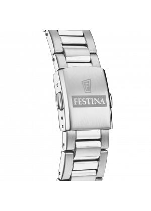 Reloj de hombre festina automatic skeleton f20630/1 con esfera blanca