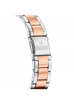 Reloj de mujer festina mademoiselle f20595/1 con esfera plateada