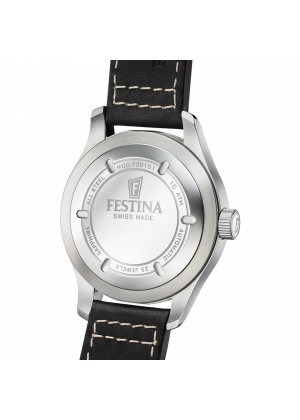 Reloj de hombre festina swiss made f20151/4 con esfera negra