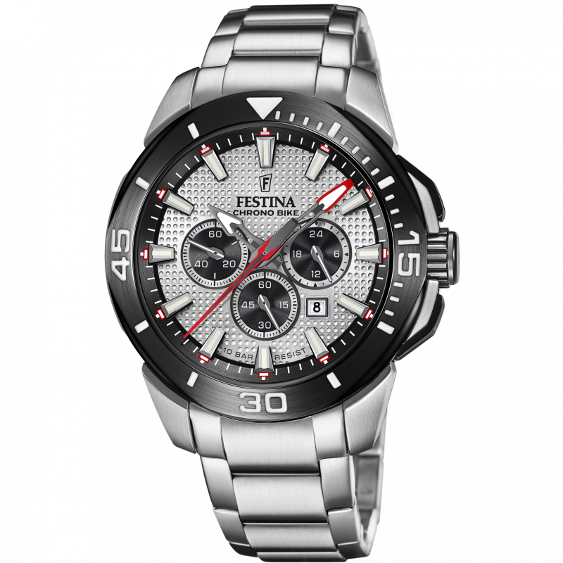 Reloj Festina Hombre Chrono Bike F20543.2 Acero Inoxidable