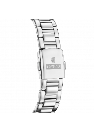 Festina solar energy f20658/2 azul acero inoxidable 316l, mujer