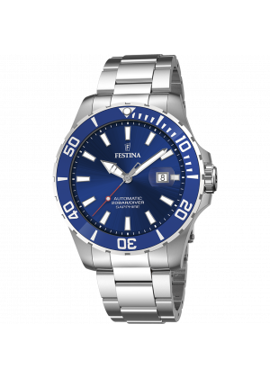 Reloj de hombre festina automatic f20531/3 con esfera azul