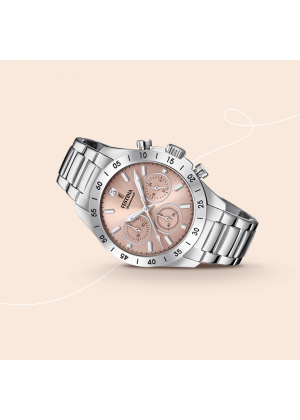 Reloj de mujer festina boyfriend f20397/3 con esfera rosa