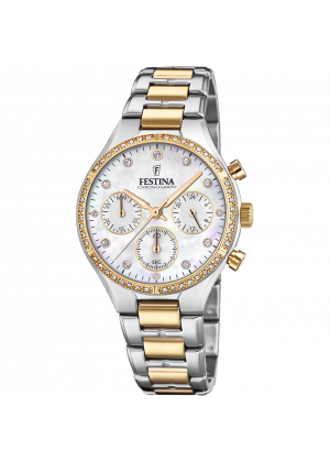 Reloj de mujer festina boyfriend f20402/1 con esfera beige