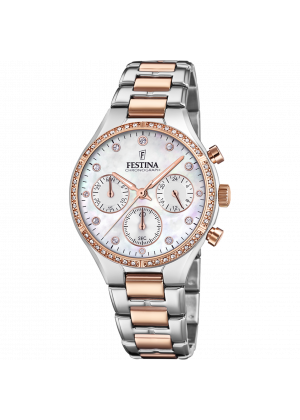 Reloj de mujer festina boyfriend f20403/1 con esfera beige