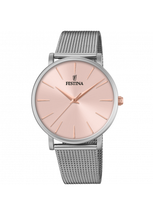 Reloj de mujer festina boyfriend f20475/2 con esfera rosa