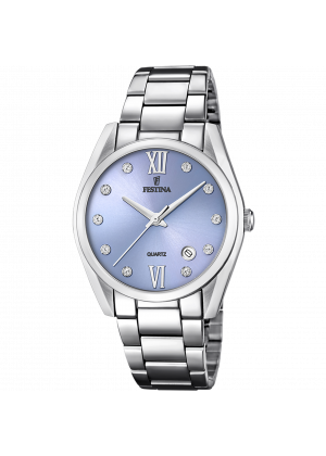 Reloj de mujer festina boyfriend f16790/b con esfera azul