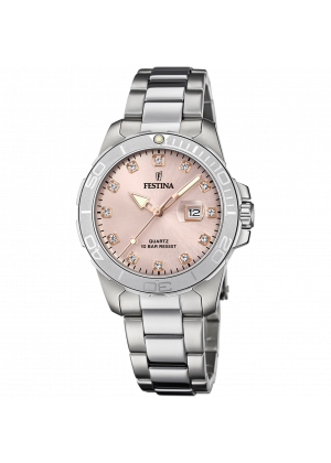 Reloj de mujer festina boyfriend f20503/2 con esfera rosa