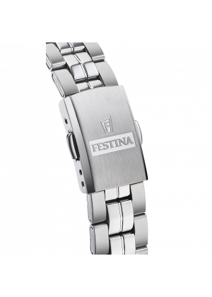 Reloj de mujer festina classics f20438/1 con esfera blanca