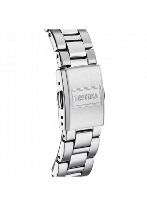 Reloj de mujer festina classics f16375/7 con esfera plateada