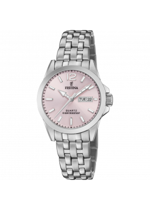Reloj de mujer festina classics f20455/2 con esfera rosa