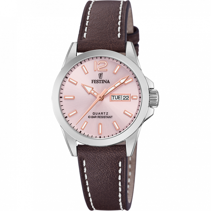 Reloj F20455/2 Festina Mujer Acero Clasico