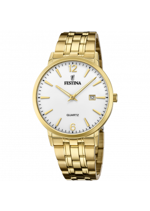 Reloj de hombre festina classics f20513/2 con esfera plateada