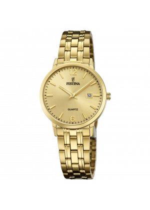 Reloj de mujer festina classics f20514/3 con esfera beige