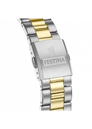 Reloj de hombre festina classics f20554/1 con esfera blanca