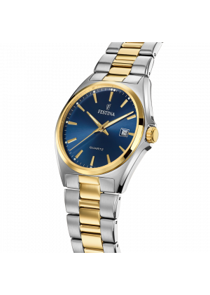 Reloj de hombre festina classics f20554/4 con esfera azul