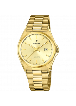 Reloj de hombre festina classics f20555/3 con esfera beige