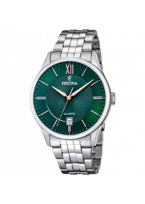 Reloj de hombre festina classics f20425/7 con esfera verde