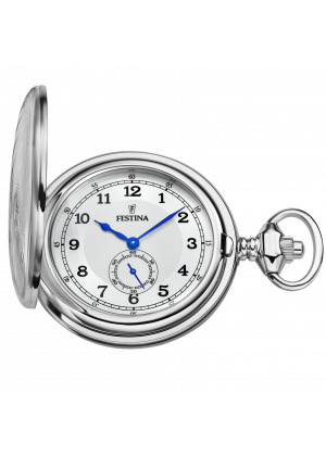 Reloj de bolsillo para hombre festina pocket f2037/1 con esfera blanca