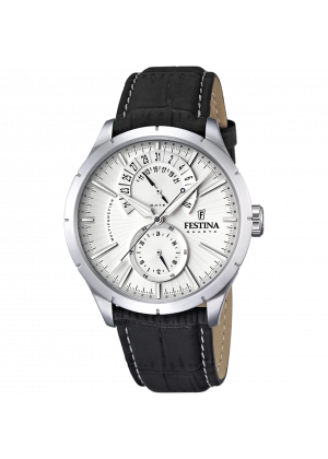 Reloj de hombre festina retro f16573/1 con esfera blanca