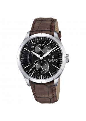 Reloj de hombre festina retro f16573/4 con esfera negra