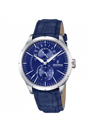 Reloj de hombre festina retro f16573/7 con esfera azul