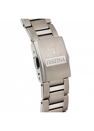 Reloj de hombre festina titanium f20435/2 con esfera gris
