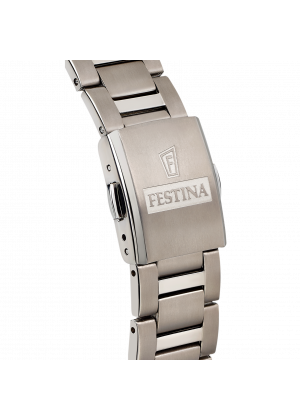 Reloj de hombre festina titanium f20435/3 con esfera negra