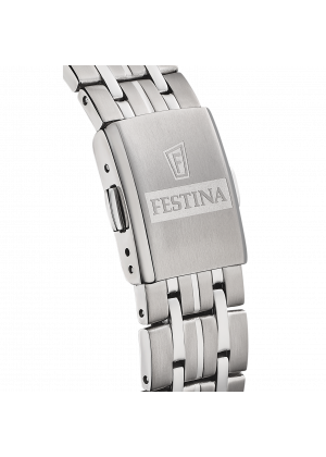 Reloj de hombre festina titanium f20466/1 con esfera blanca